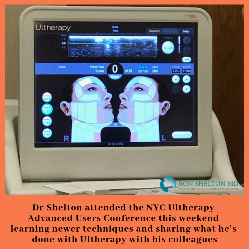At the NYC Ultherapy Advanced Users Conference ~ March 2019